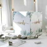 Boîte à carte personnalisable pour cérémonies nuptiales