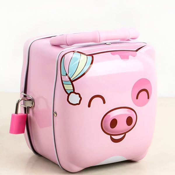 Tirelire cochon adorable pour petits et grands