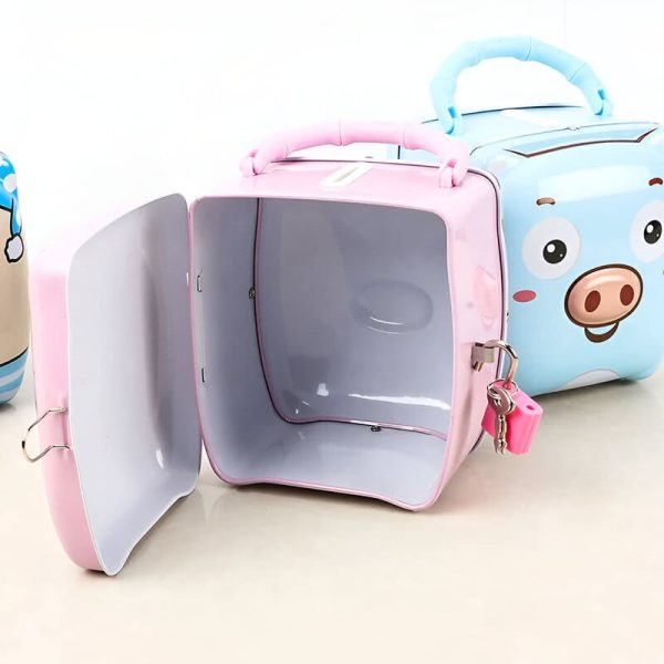 Tirelire originale en forme de cochon rose