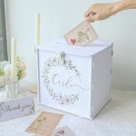 Boîte tirelire pour baptême enfant