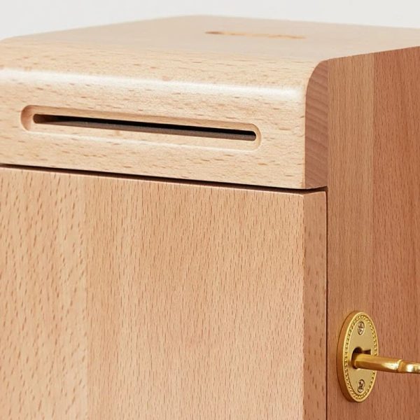 Économiseur d'argent en bois durable
