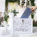 Tirelire mariage personnalisable pour récolte d'argent