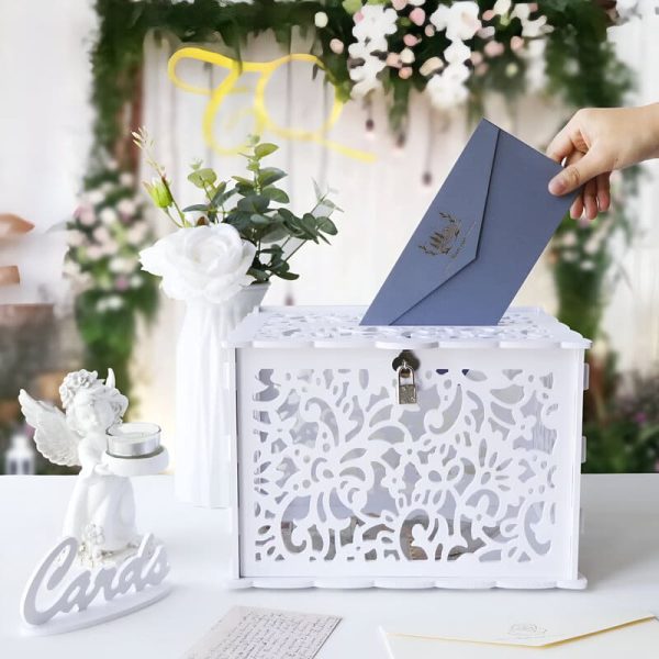 Tirelire mariage personnalisable pour récolte d'argent