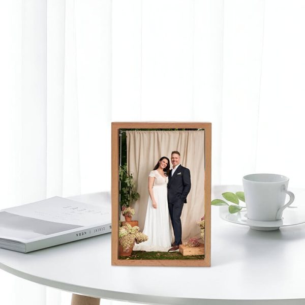 Tirelire mariage en forme de cadre décoratif