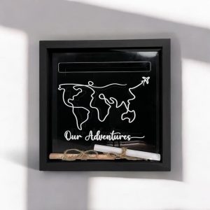 Tirelire pour les passionnés de voyages et d'aventures