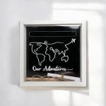 Cadre original pour collectionner ses souvenirs de voyage