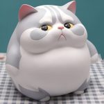 Tirelire chat design moderne et ludique