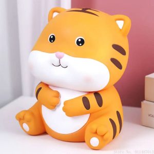 Tirelire animale en céramique tigre