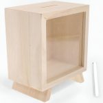Tirelire en acrylique claire pour une vue sur vos économies