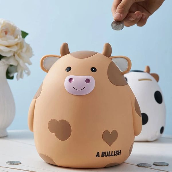 Accessoire de décoration ludique en forme de vache
