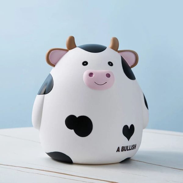 Tirelire vache en porcelaine pour cadeaux