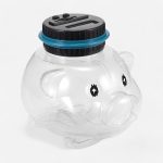 Tirelire cochon transparente pour économiser facilement