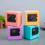 Tirelire en forme de coffre-fort pour enfants