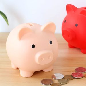 Tirelire en forme de cochon pour enfants