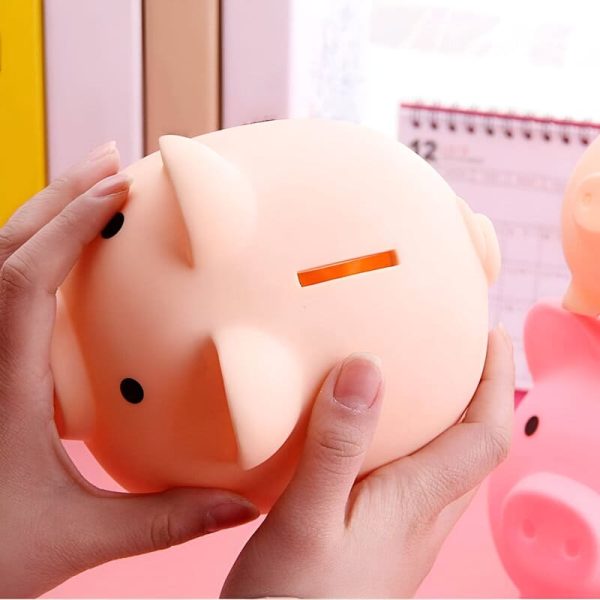 Tirelire cochon pour débuter l'épargne