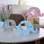 Petite tirelire éléphant en céramique colorée
