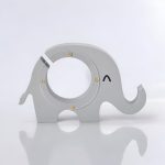 Tirelire en forme d'éléphant, design amusant et attrayant