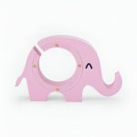 Cadeau pratique, petite tirelire éléphant en résine