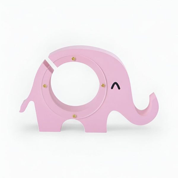 Cadeau pratique, petite tirelire éléphant en résine