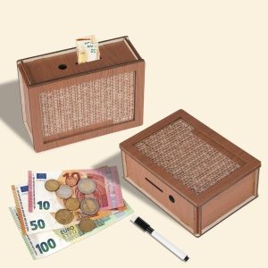 Coffre à pièces inspiré de la culture japonaise