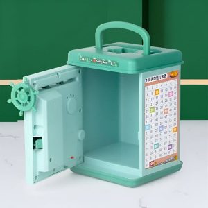 Tirelire à code pour enfants, design ludique et pratique