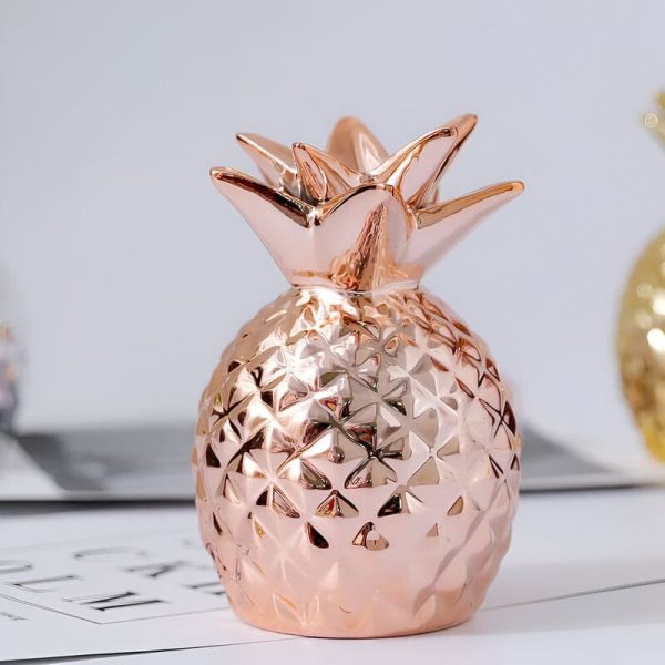 Tirelire ananas, objet de décoration pratique