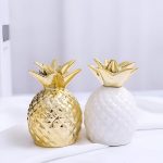 Tirelire en céramique ananas, style contemporain