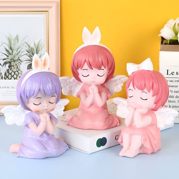 Tirelire en forme d'ange, idéale pour les enfants