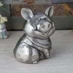 Tirelire cochon en métal pour enfants