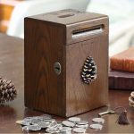 Tirelire bois artisanale, collection originale