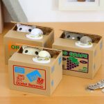 Tirelire attrape pièce pour enfants