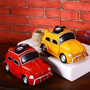 Tirelire Auto en forme de voiture colorée