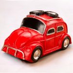 Tirelire voiture décorative pour chambre d’enfant