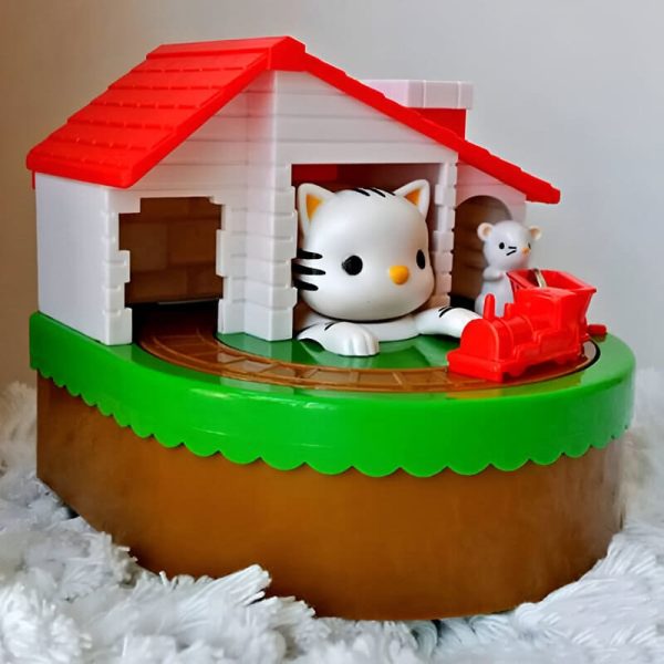 Tirelire en forme de chat pour petits économies