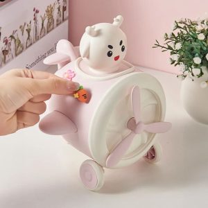 Tirelire pour enfant : design avion amusant et attrayant