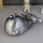 Tirelire animalière baleine pour collection