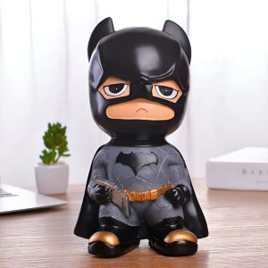 Tirelire Batman pour enfants en forme de super-héros