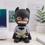 Tirelire enfant Batman en plastique robuste et coloré