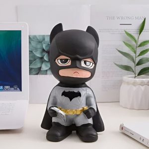 Tirelire enfant Batman en plastique robuste et coloré