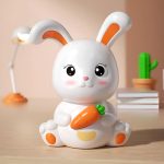 Tirelire bébé garçon en forme de lapin