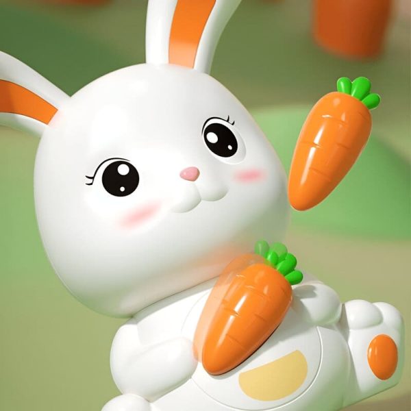 Tirelire amusante en forme de lapin pour bébé