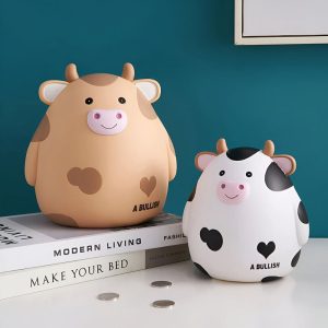 Tirelire Bébé Vache Originale pour enfants