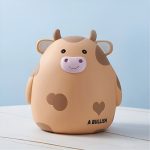 Accessoire ludique : tirelire vache pour enfants