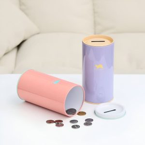 Boîte de conserve décorative pour économiser de l'argent