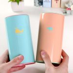 Tirelire boîte de conserve au design amusant