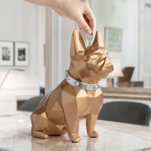 Tirelire Bouledogue pour économies amusantes