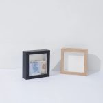 Cadre en bois pour tirelire moderne