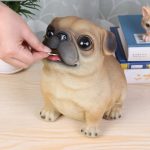 Tirelire Carlin en forme de chien pour enfants