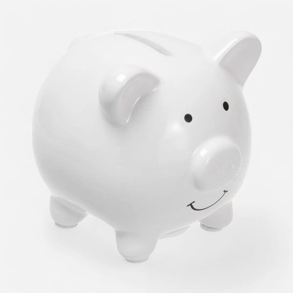 Tirelire cassable sans ouverture pour économiser de l'argent