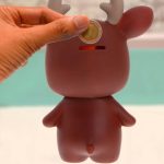 Tirelire cerf originale pour collection